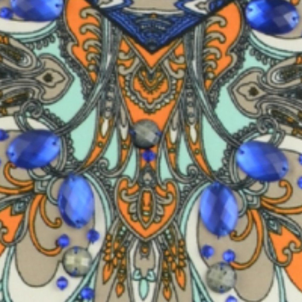 Alfani XL Stretch Multi-Colored Print Tunic "Very Nice!" - Picture 9 of 9